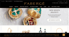 Desktop Screenshot of faberge.com