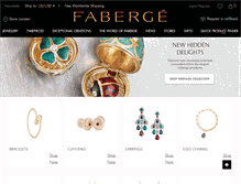 Tablet Screenshot of faberge.com